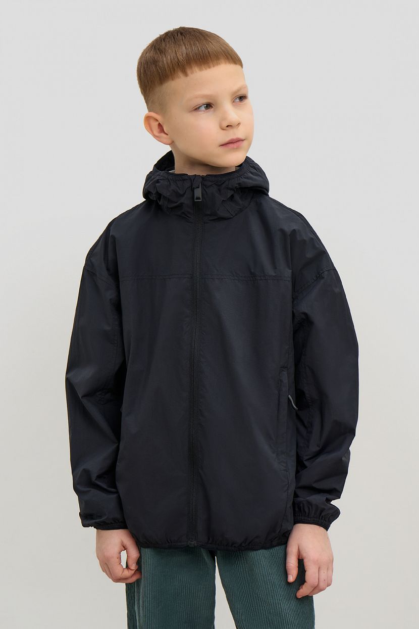 Спортивная ветровка 122 черный 2279₽