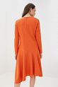 Платье с асимметричной оборкой B459513
