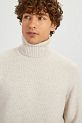 Однотонный свитер с шерстью B631548
