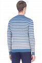 Пуловер с полосками разной ширины B639029