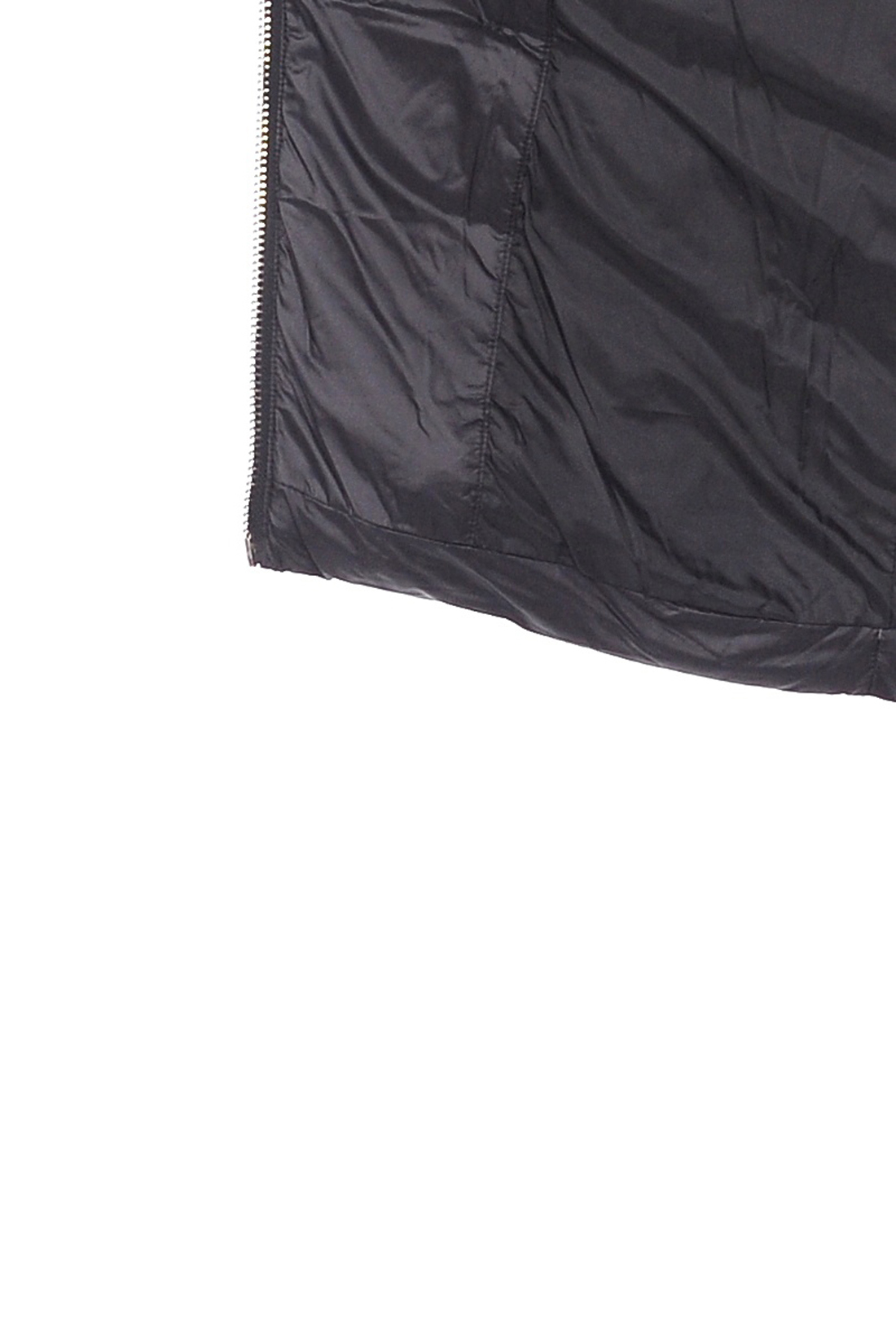 Пуховик-косуха с воротником из овчины (арт. baon B008507), размер M, цвет черный Пуховик-косуха с воротником из овчины (арт. baon B008507) - фото 2