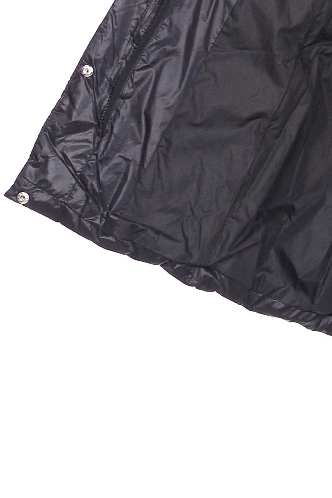 Пуховик со съёмным воротником и бантом (арт. baon B008517), размер S, цвет черный Пуховик со съёмным воротником и бантом (арт. baon B008517) - фото 3