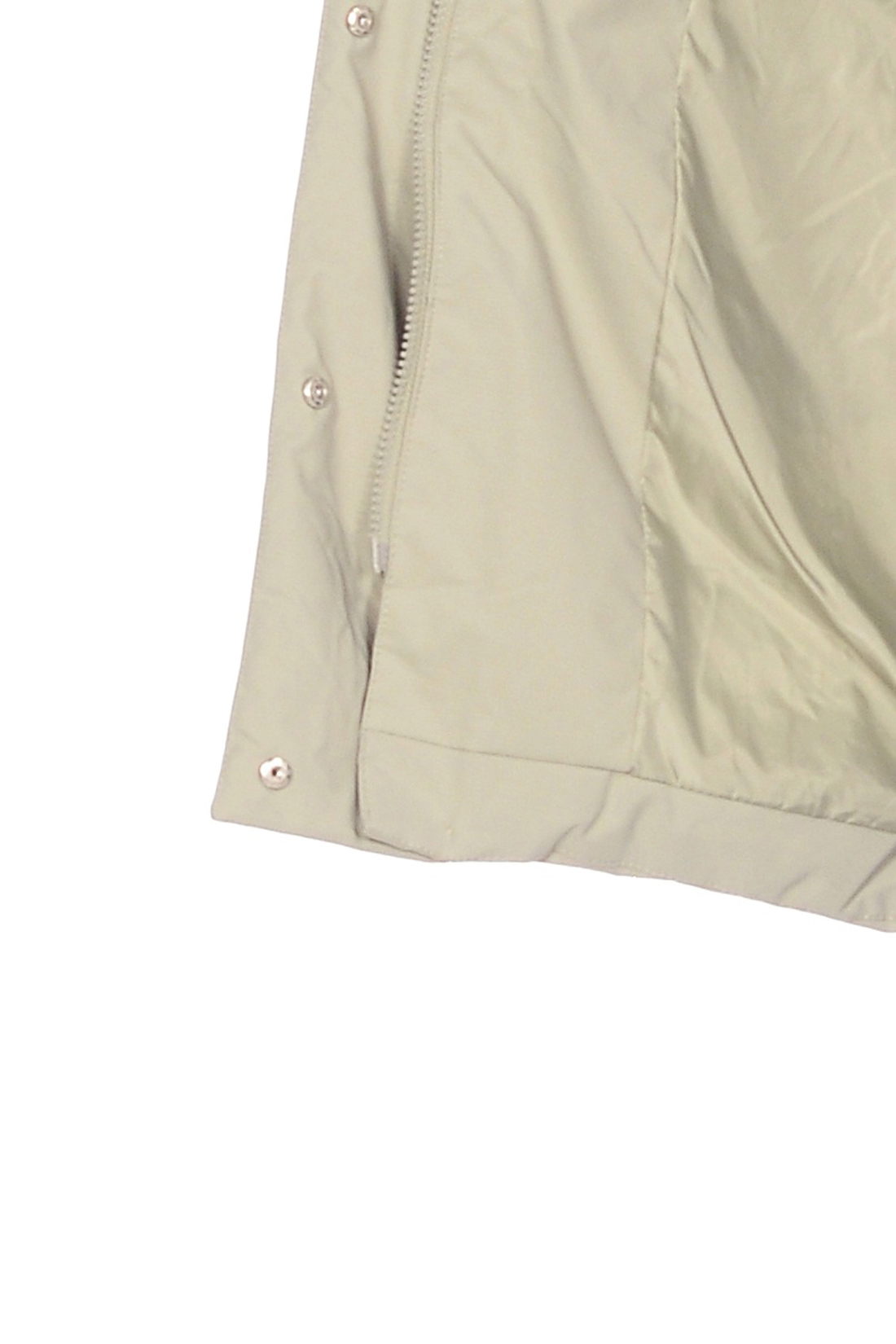 Пуховик с пышным мехом енота (арт. baon B008584), размер XL, цвет зеленый Пуховик с пышным мехом енота (арт. baon B008584) - фото 4