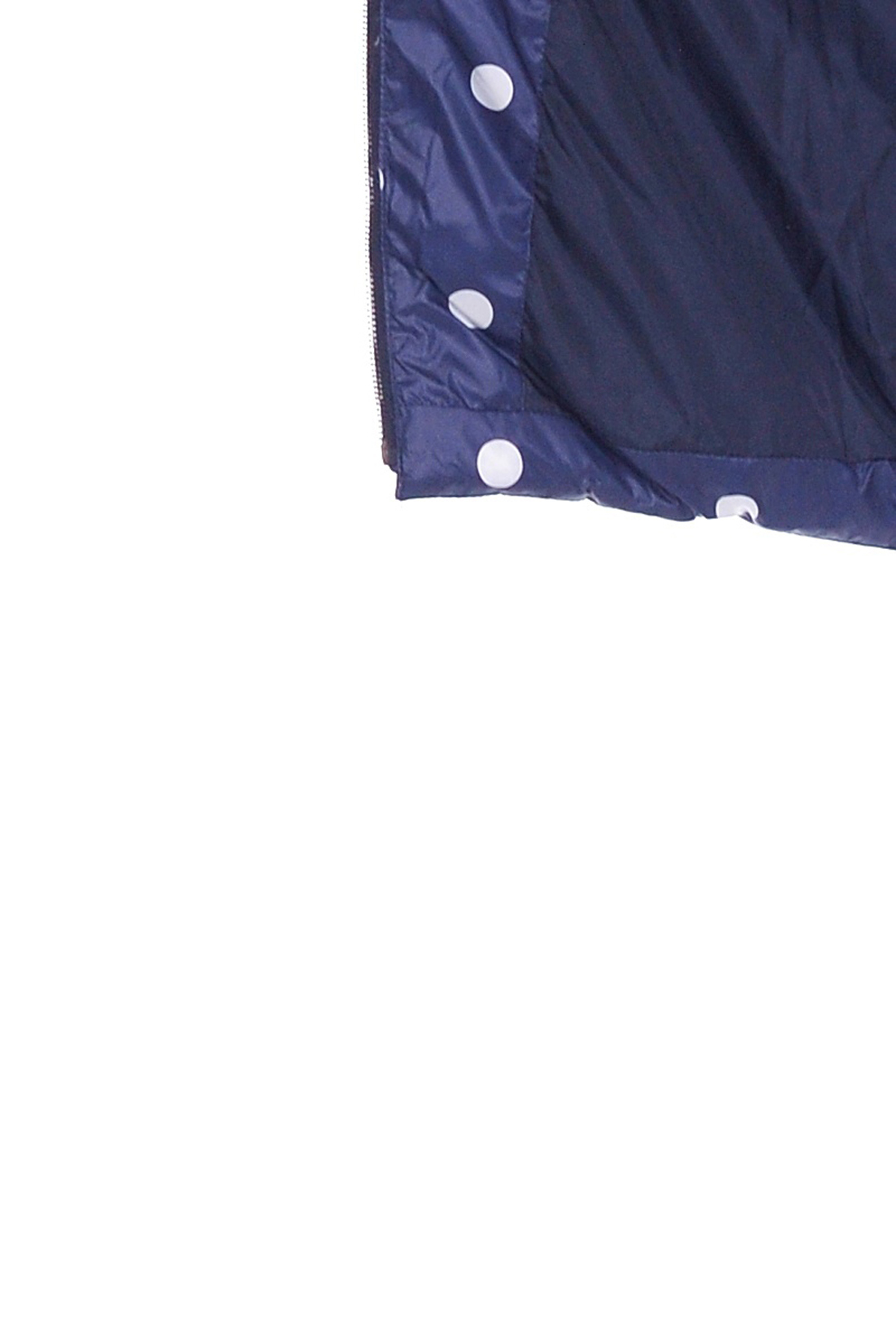Пуховик с узором в горошек (арт. baon B009539), размер 3XL, цвет dark navy printed#синий Пуховик с узором в горошек (арт. baon B009539) - фото 3