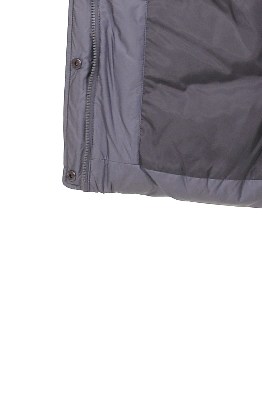 Длинный пуховик с чернобуркой (арт. baon B009552), размер XXL, цвет серый Длинный пуховик с чернобуркой (арт. baon B009552) - фото 3