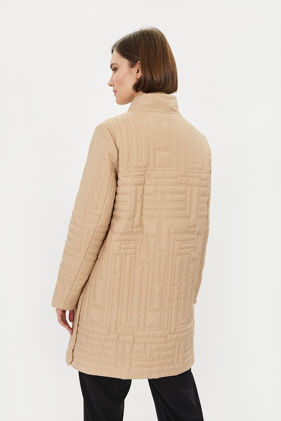 Куртка (арт. baon B031005), размер XS, цвет бежевый Куртка (арт. baon B031005) - фото 2