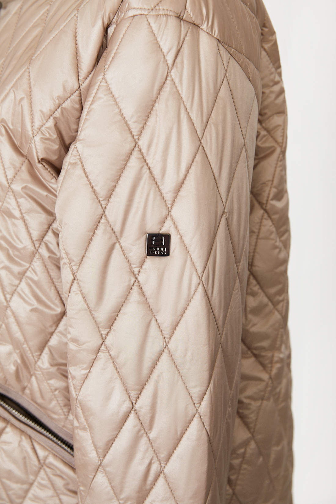 Куртка (арт. baon B031520), размер M, цвет бежевый Куртка (арт. baon B031520) - фото 5