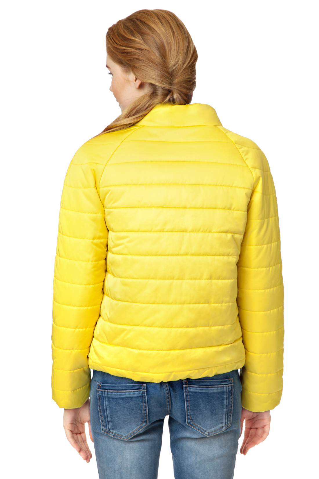 Куртка в спортивном стиле (арт. baon B037007), размер S, цвет желтый Куртка в спортивном стиле (арт. baon B037007) - фото 2
