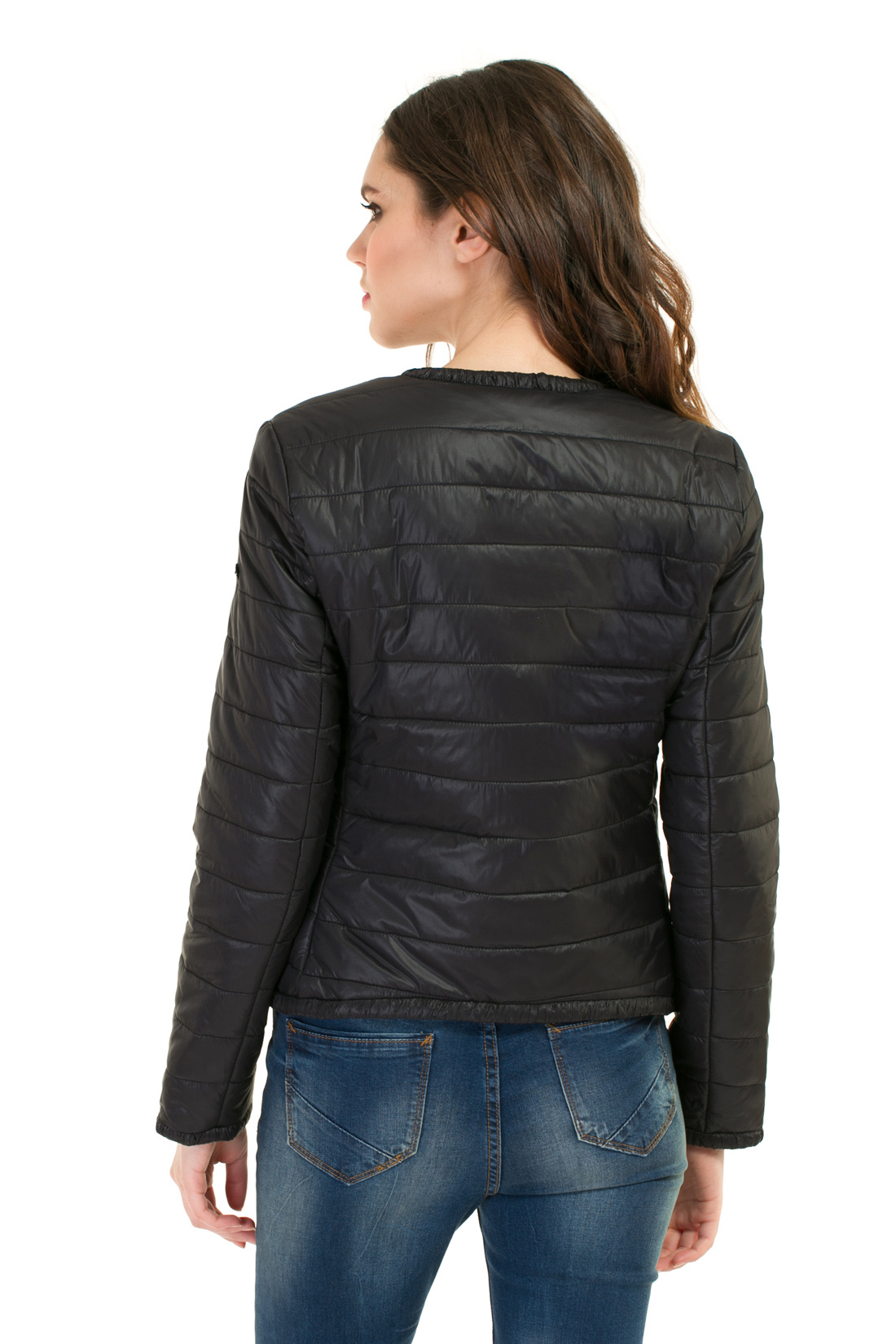 Утеплённая куртка-косуха (арт. baon B037038), размер XXL, цвет черный Утеплённая куртка-косуха (арт. baon B037038) - фото 2