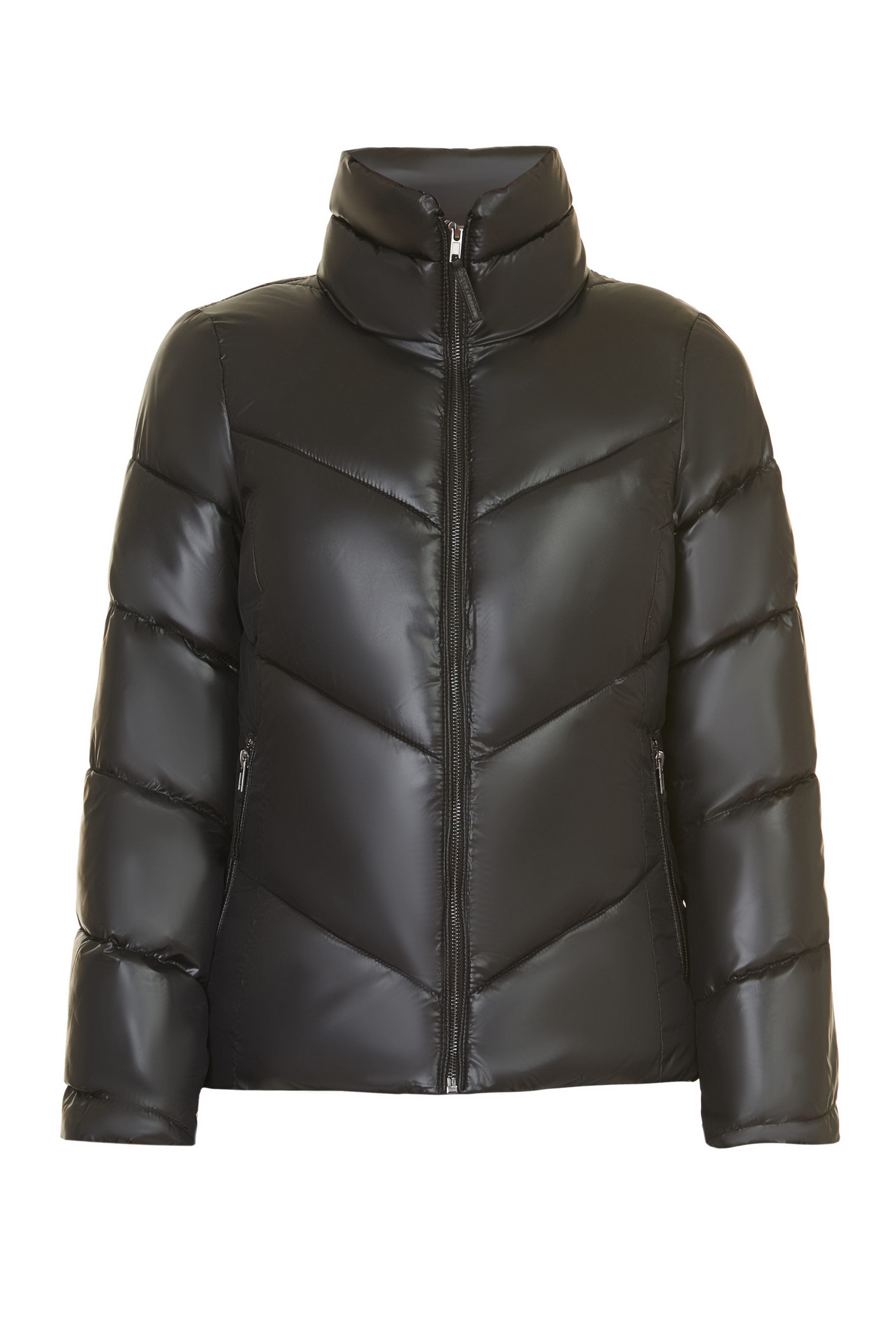 Укороченная дутая куртка (арт. baon B037565), размер S, цвет черный Укороченная дутая куртка (арт. baon B037565) - фото 3