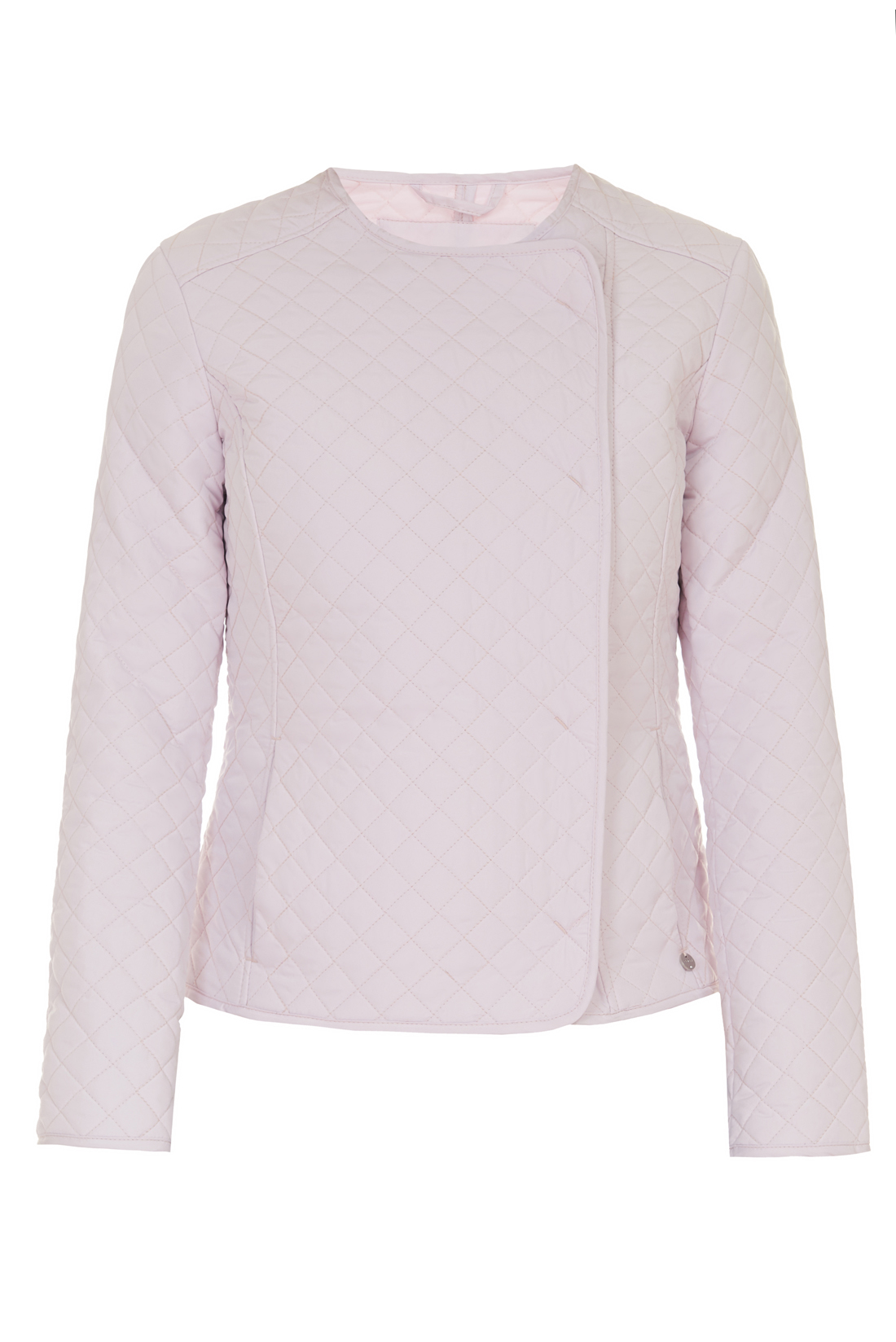 Стёганая куртка-косуха (арт. baon B038005), размер XL, цвет розовый Стёганая куртка-косуха (арт. baon B038005) - фото 3