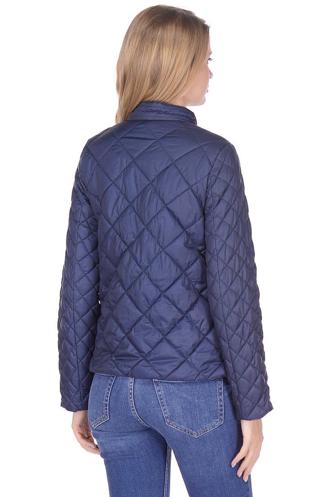 Куртка с простёжкой ромбами (арт. baon B038047), размер L, цвет синий Куртка с простёжкой ромбами (арт. baon B038047) - фото 2