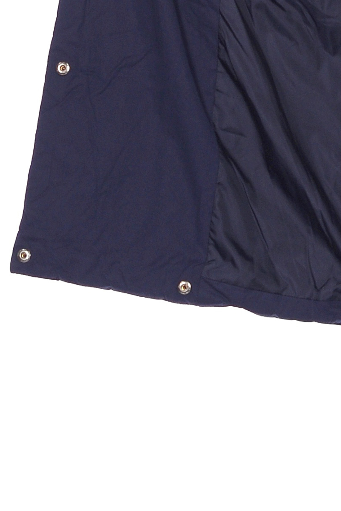 Синяя куртка-кокон (арт. baon B038526), размер XXL, цвет синий Синяя куртка-кокон (арт. baon B038526) - фото 4