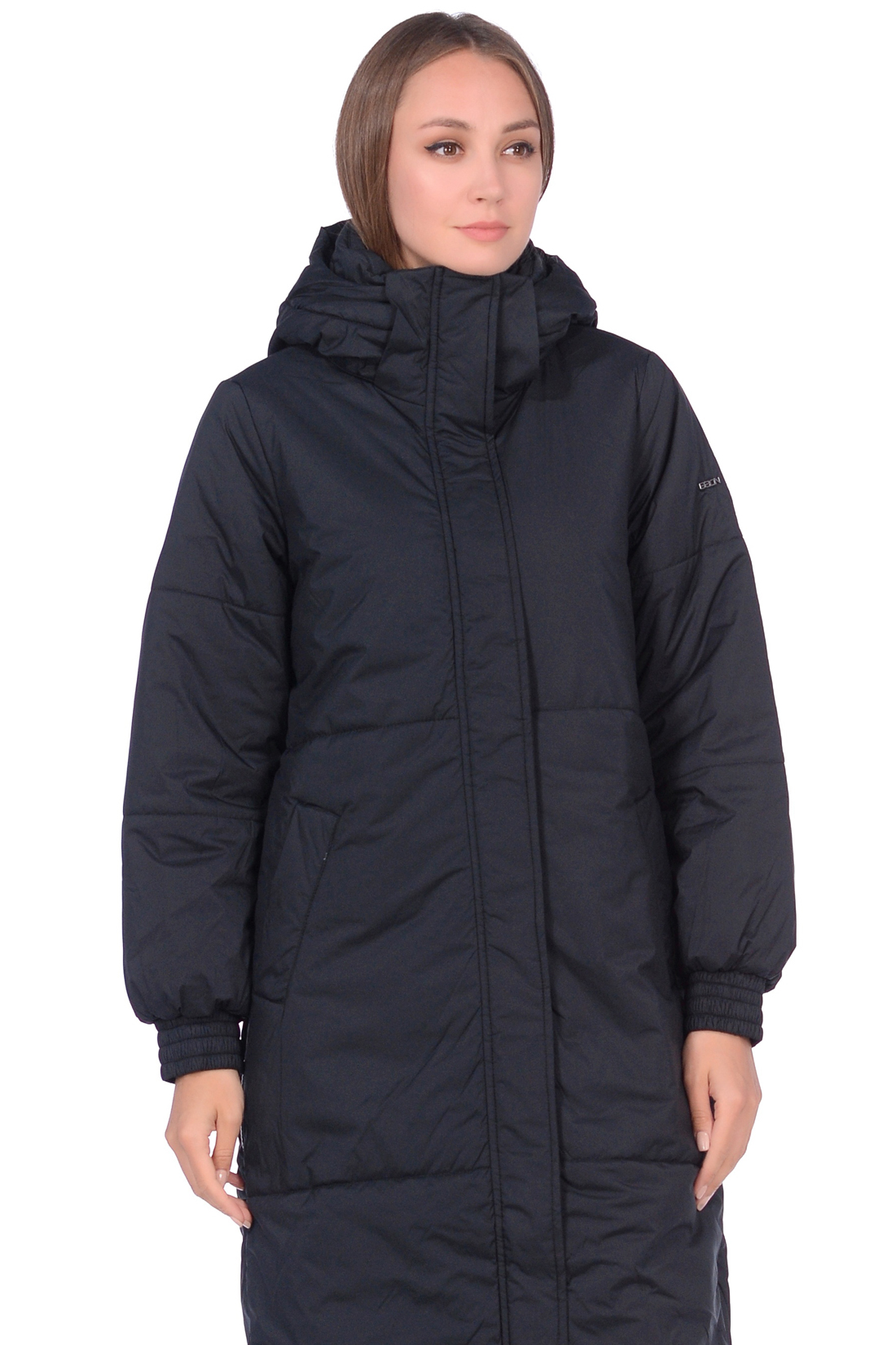 Куртка с молниями по бокам (арт. baon B038530), размер L, цвет черный Куртка с молниями по бокам (арт. baon B038530) - фото 5