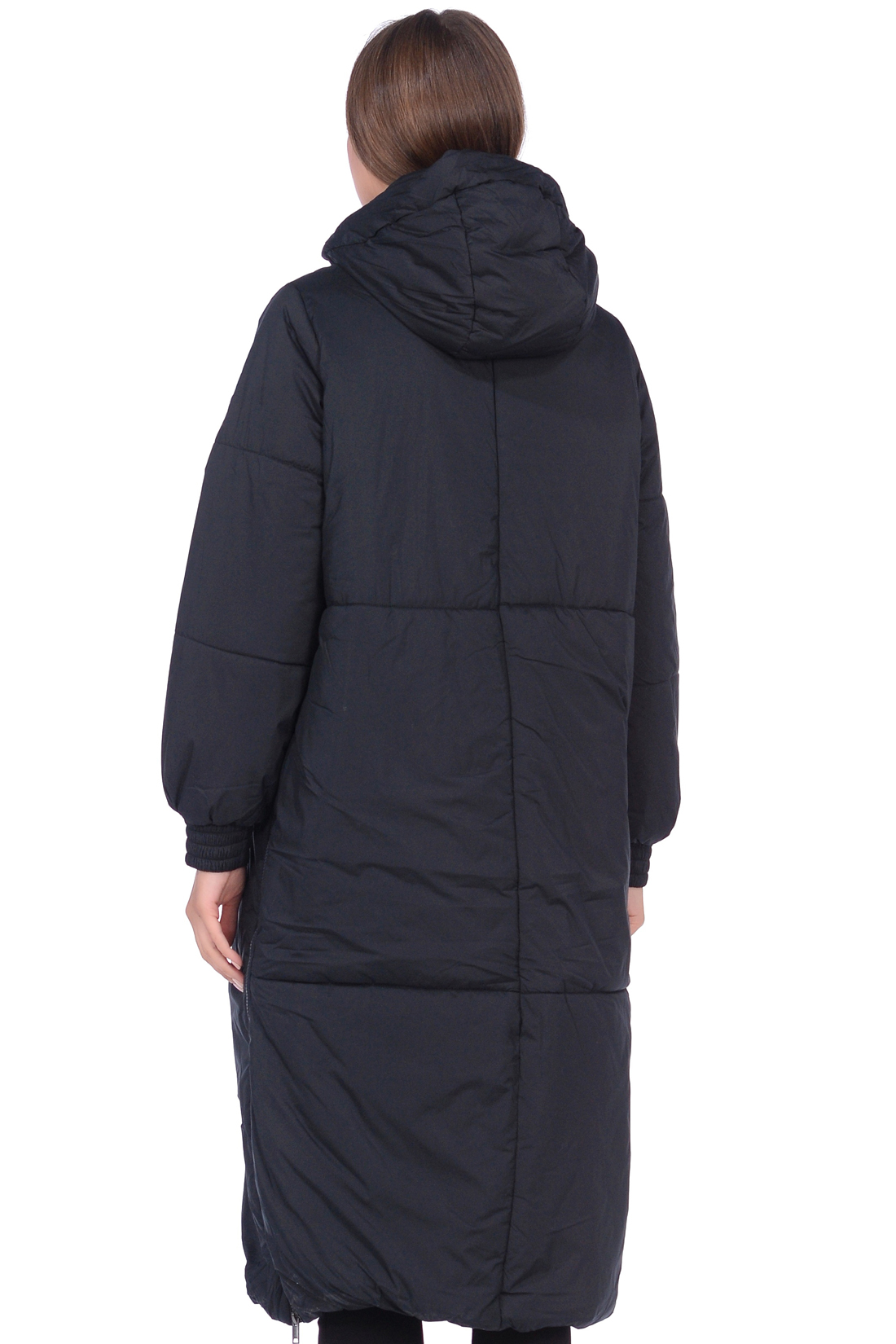 Куртка с молниями по бокам (арт. baon B038530), размер L, цвет черный Куртка с молниями по бокам (арт. baon B038530) - фото 2