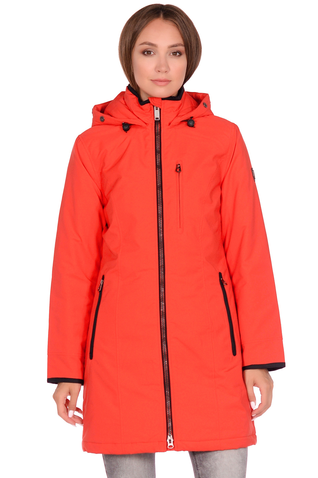 Куртка со стёганой подкладкой (арт. baon B038532), размер XXL, цвет красный Куртка со стёганой подкладкой (арт. baon B038532) - фото 6