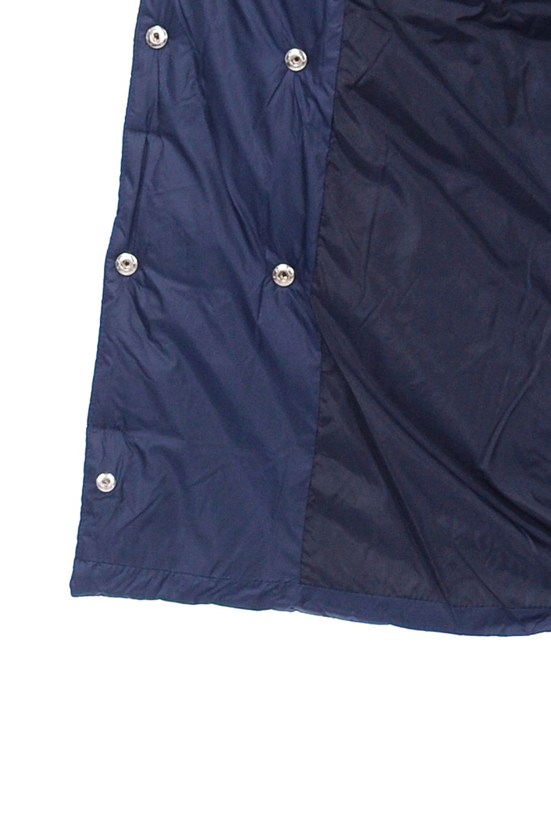 Удлинённая куртка на кнопках (арт. baon B038539), размер XXL, цвет синий Удлинённая куртка на кнопках (арт. baon B038539) - фото 4