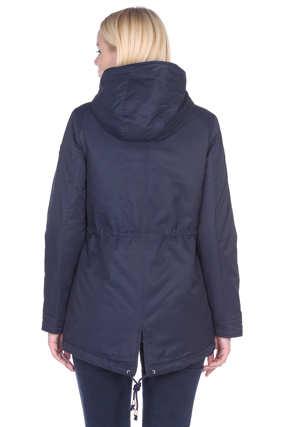 Куртка-парка с вышивкой (арт. baon B039004), размер XXL, цвет синий Куртка-парка с вышивкой (арт. baon B039004) - фото 2