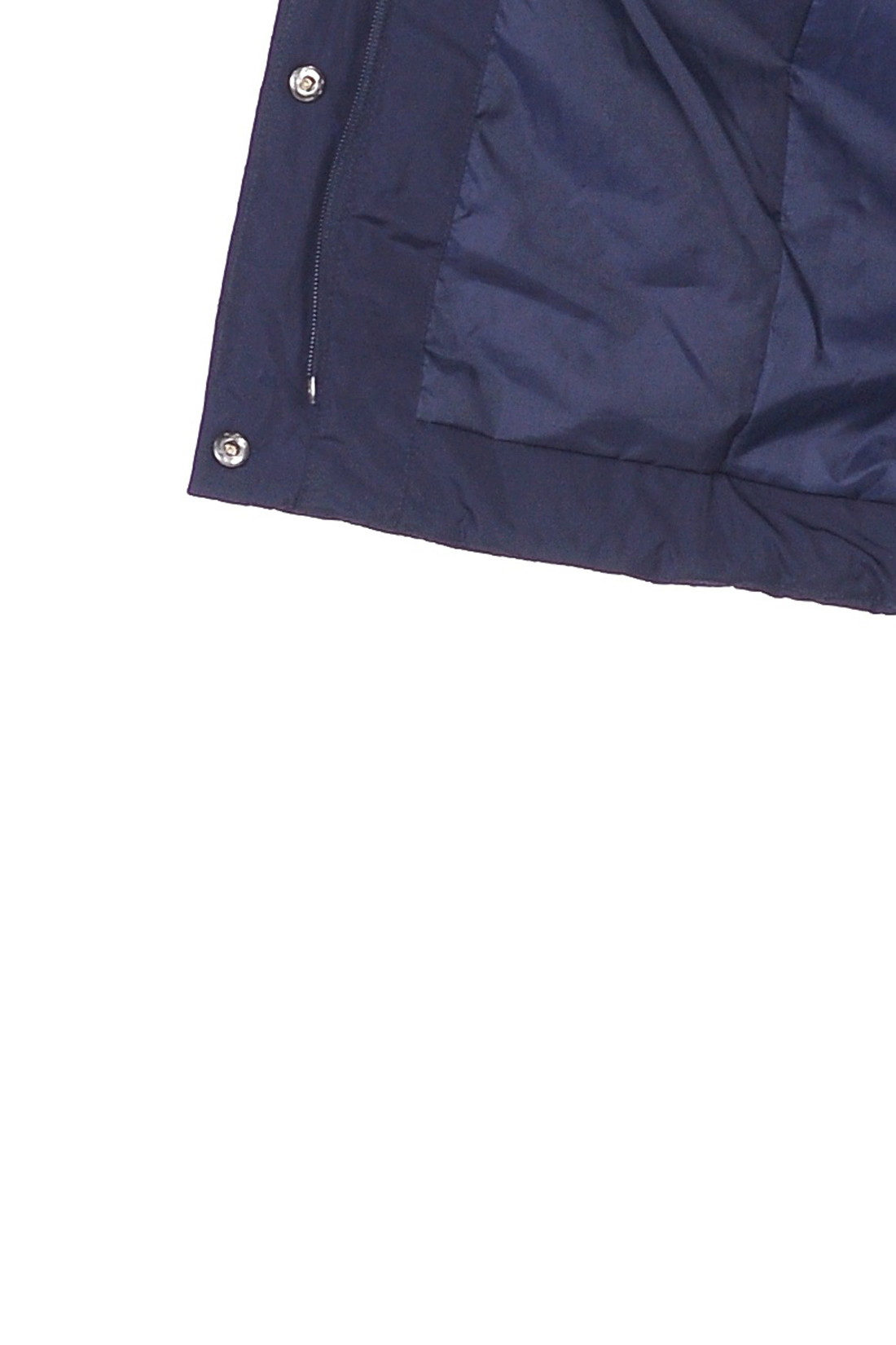 Удлинённая стёганая куртка с капюшоном (арт. baon B039022), размер L, цвет синий Удлинённая стёганая куртка с капюшоном (арт. baon B039022) - фото 4