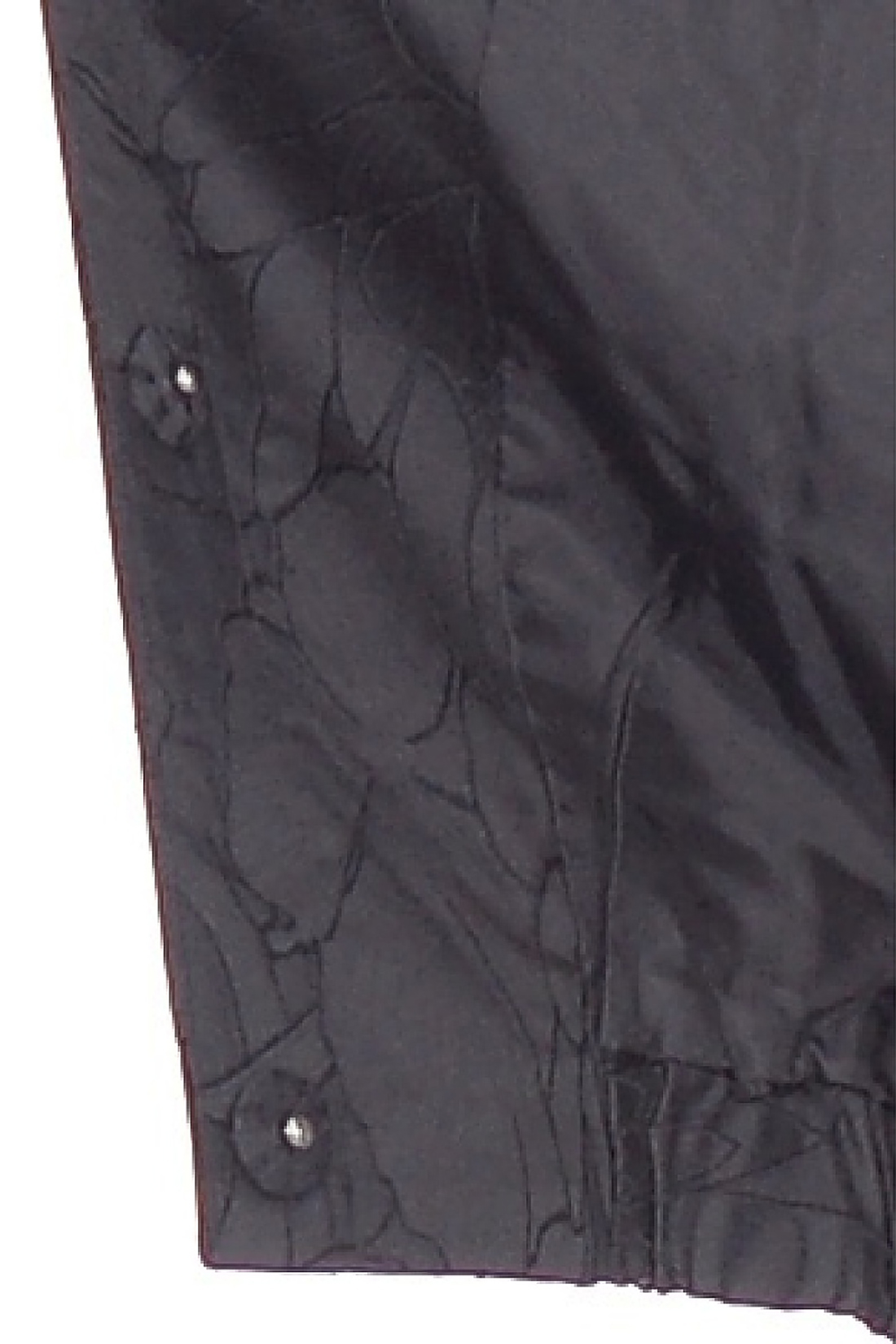 Ветровка-бомбер с жаккардом (арт. baon B108014), размер M, цвет черный Ветровка-бомбер с жаккардом (арт. baon B108014) - фото 3