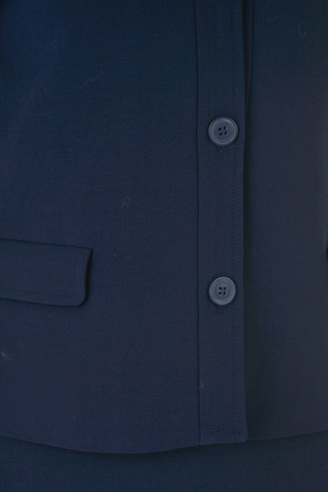 Жакет на пуговицах (арт. baon B128503), размер M, цвет синий Жакет на пуговицах (арт. baon B128503) - фото 4