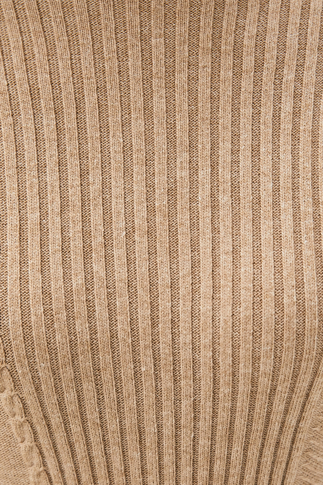 Джемпер с узором (арт. baon B130630), размер XS, цвет deep beige melange#бежевый Джемпер с узором (арт. baon B130630) - фото 3