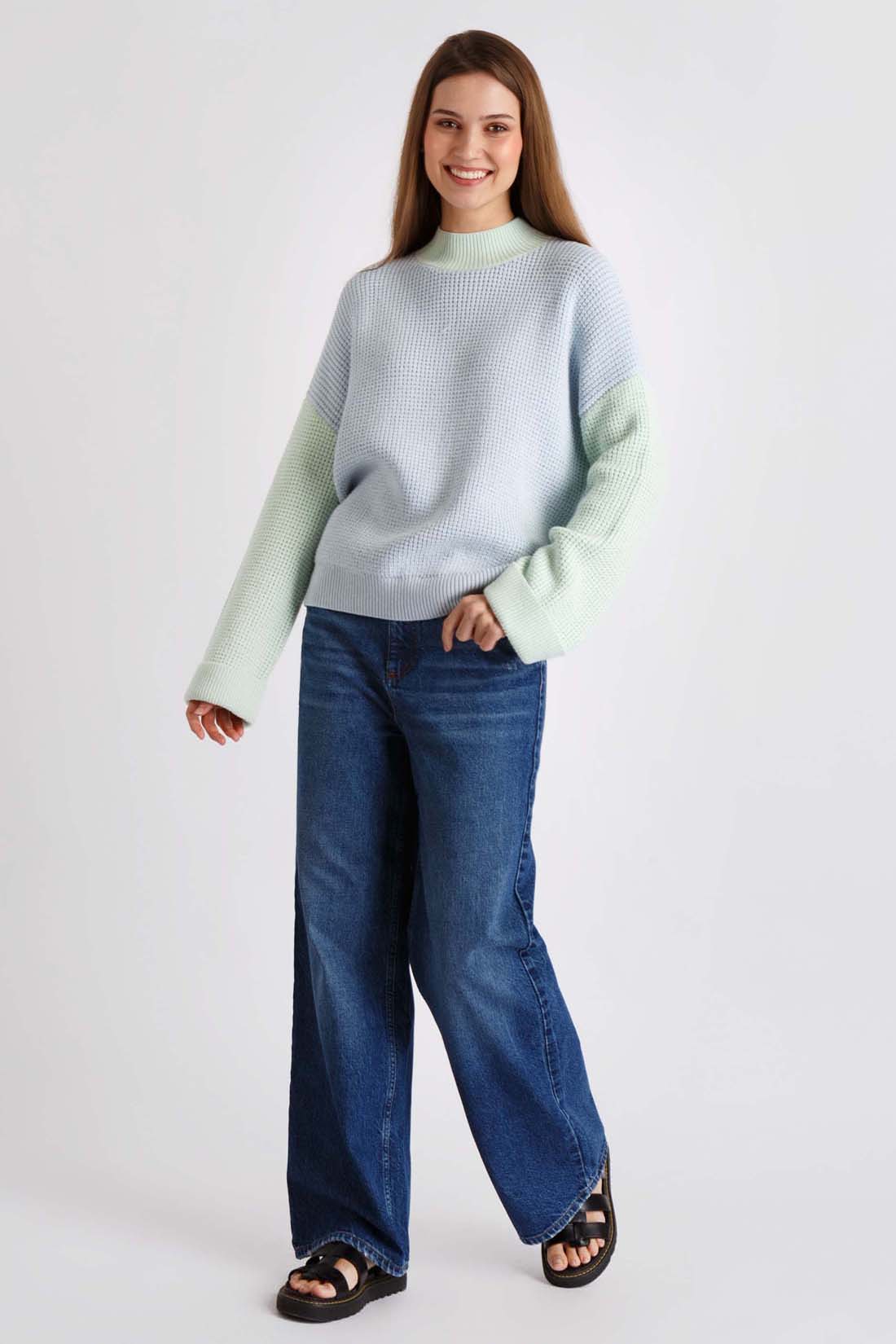 

Джемпер baon, Фиолетовый, Джемпер в стиле колорблок (арт. baon B1322018)