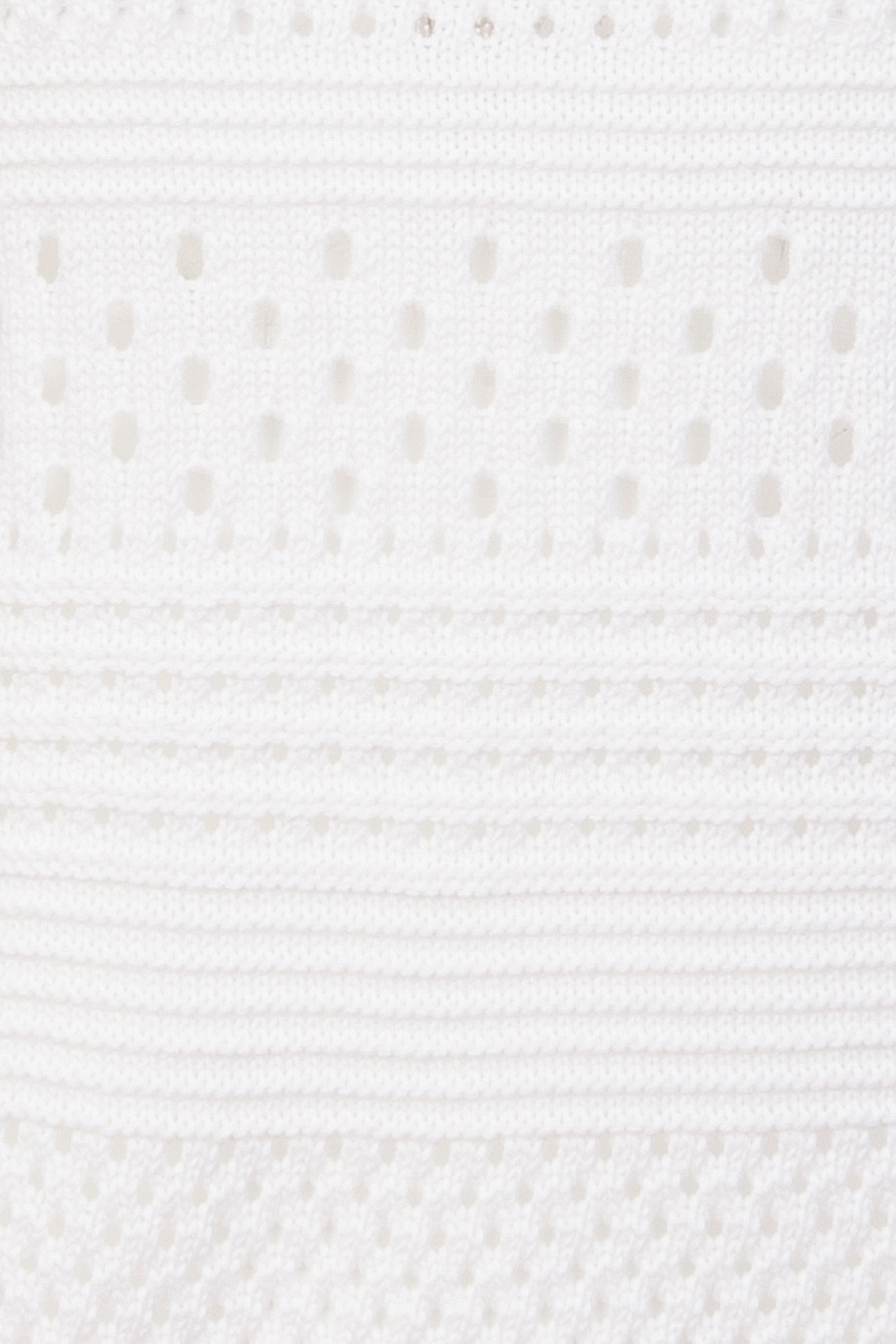 Джемпер с ажурным узором (арт. baon B137028), размер XL, цвет белый Джемпер с ажурным узором (арт. baon B137028) - фото 3