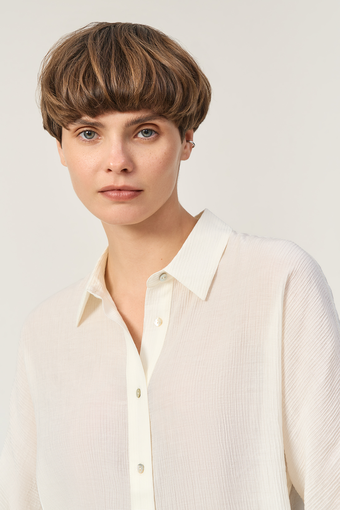 Блузка свободного кроя Baon B1723519 - 4