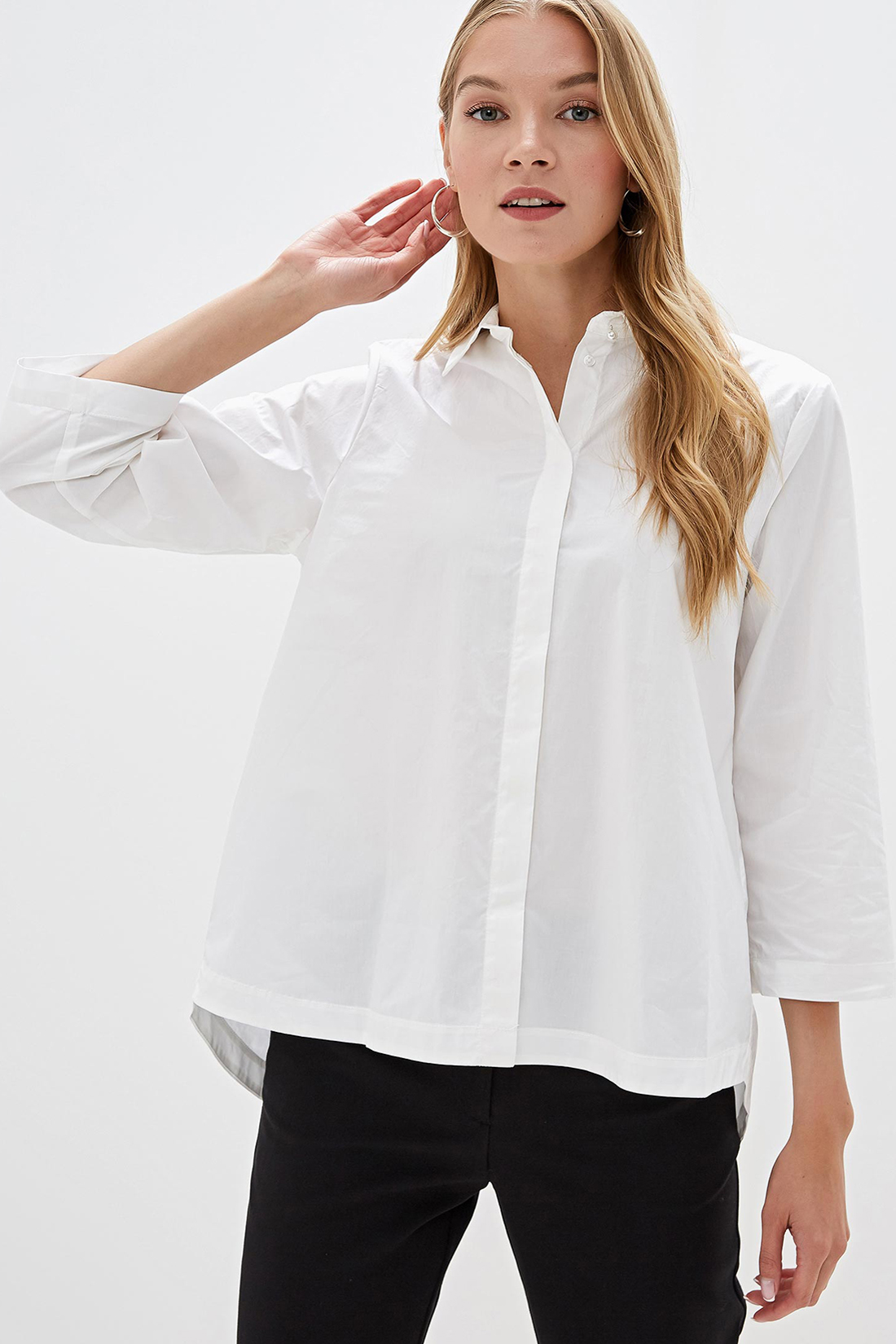 Длинные белые рубашки женские купить. Блуза Baon, размер s, White. Рубашка женская Baon b1722512 белая s. Баон белая рубашка. Широкая рубашка женская.