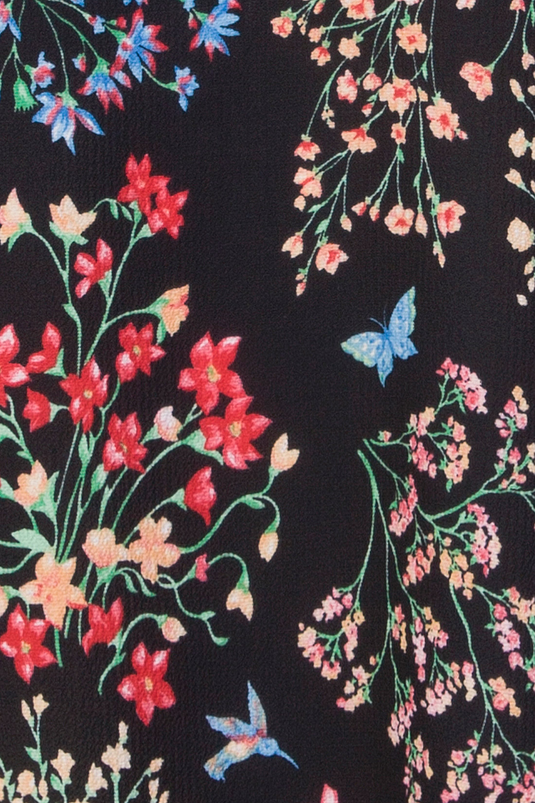 Блузка с цветочным узором (арт. baon B197005), размер XS Блузка с цветочным узором (арт. baon B197005) - фото 3
