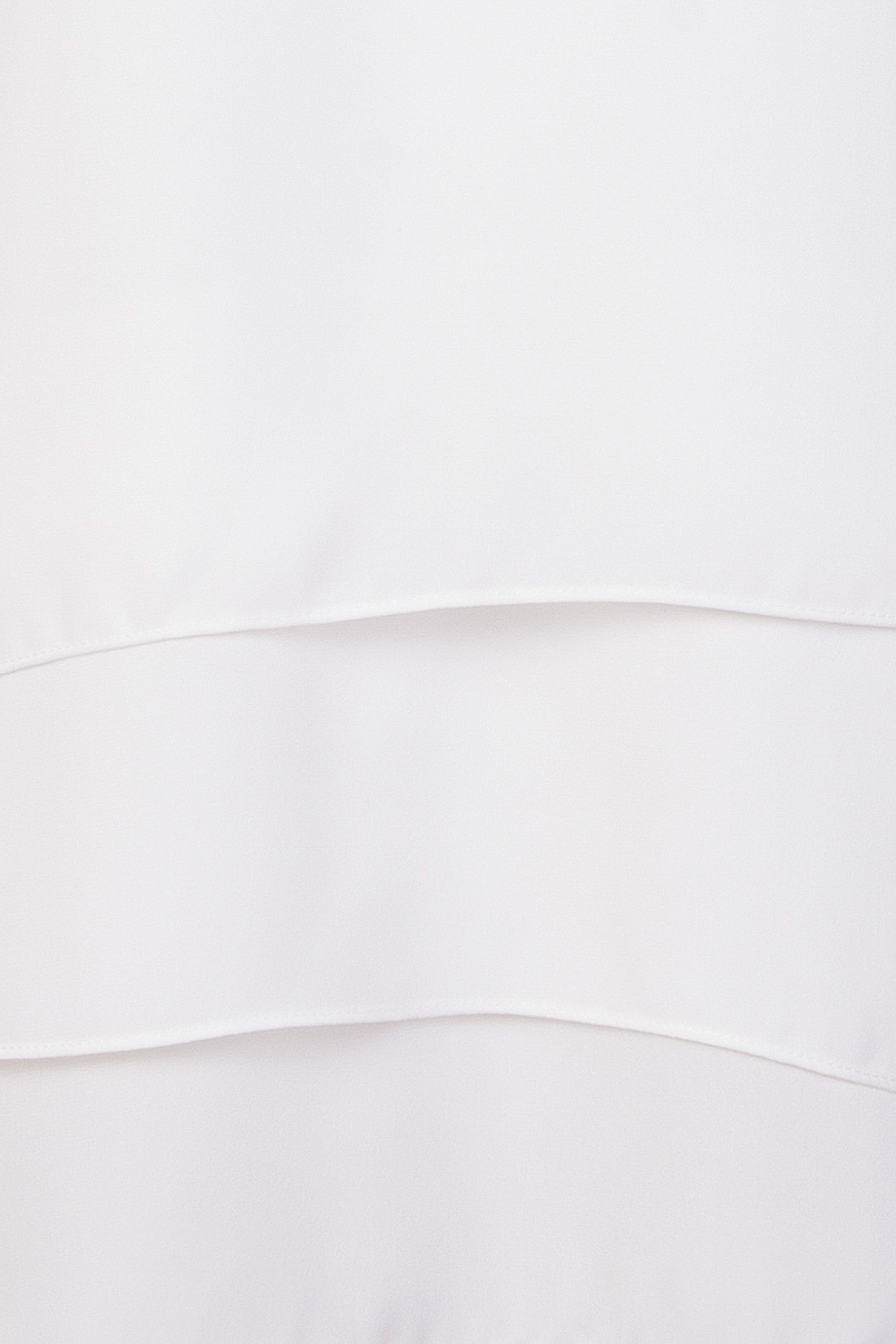 Блузка с многослойной отделкой (арт. baon B197006), размер L, цвет белый Блузка с многослойной отделкой (арт. baon B197006) - фото 3