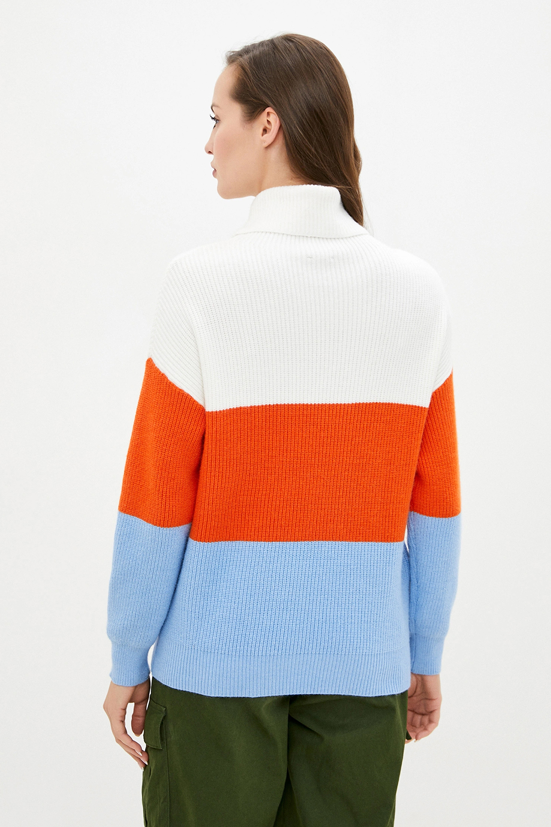Трёхцветный свитер (арт. baon B229526), размер L Трёхцветный свитер (арт. baon B229526) - фото 2