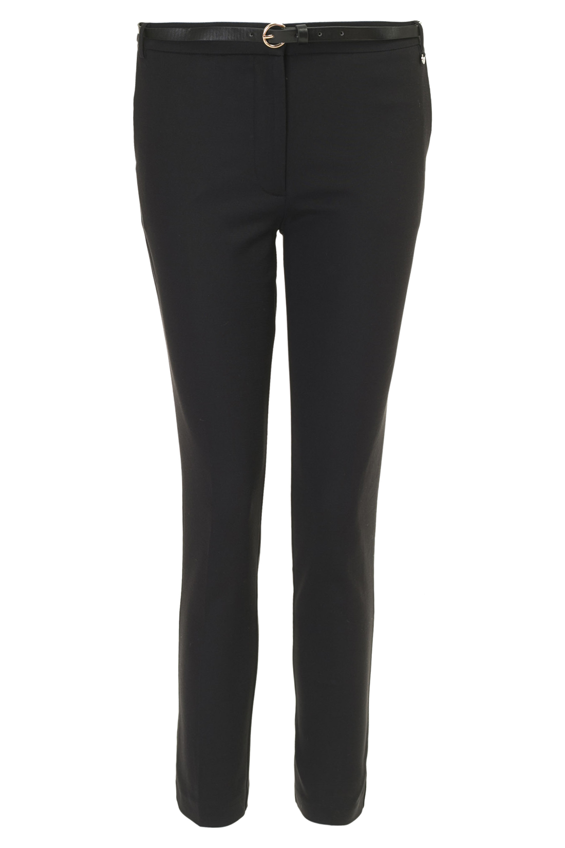 Костюмные брюки-дудочки (арт. baon B297006), размер XXL, цвет черный Костюмные брюки-дудочки (арт. baon B297006) - фото 3