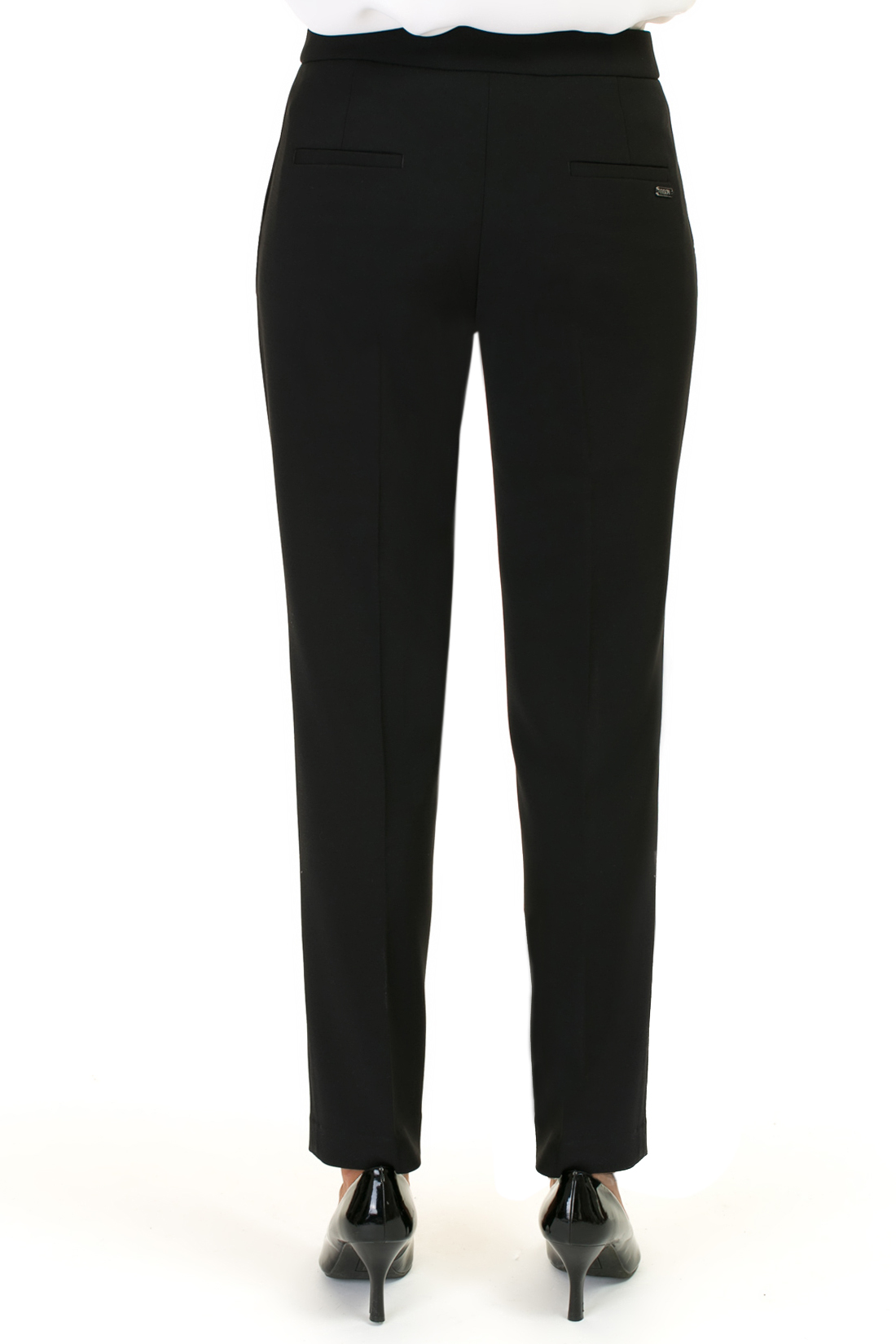 Классические чёрные брюки (арт. baon B297007), размер L, цвет черный Классические чёрные брюки (арт. baon B297007) - фото 2