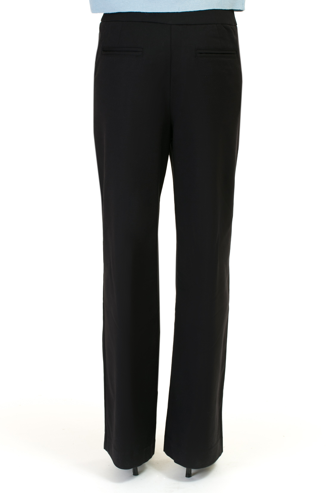 Широкие классические брюки (арт. baon B297026), размер L, цвет черный Широкие классические брюки (арт. baon B297026) - фото 2