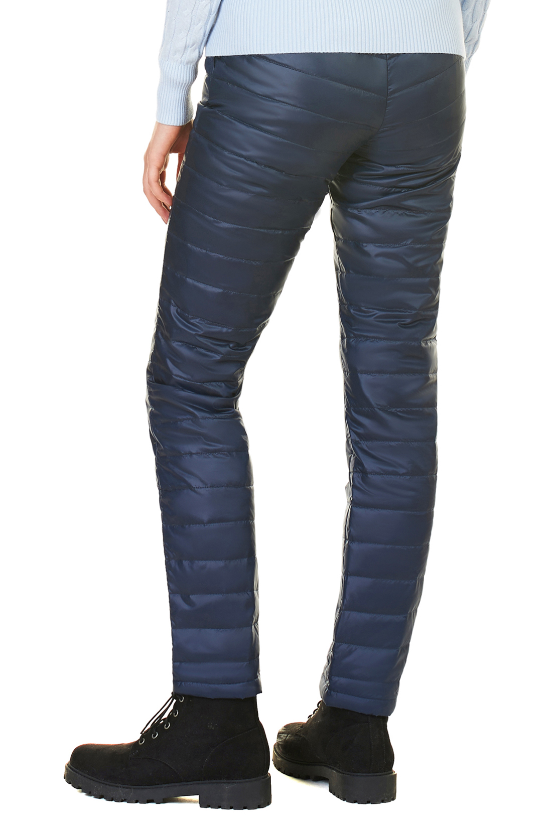 Утеплённые брюки без застёжки (арт. baon B297503), размер XL, цвет синий Утеплённые брюки без застёжки (арт. baon B297503) - фото 2