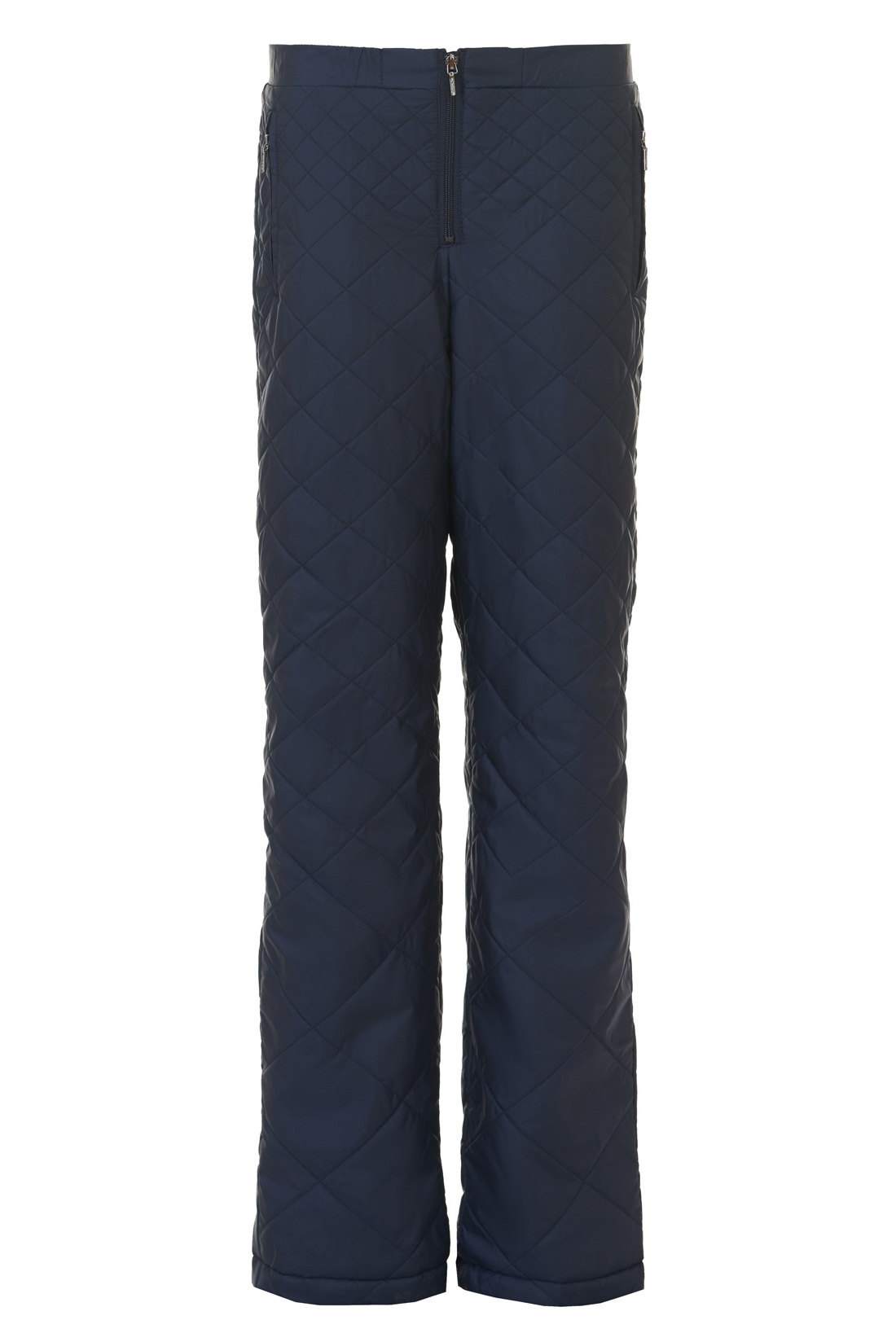 Утеплённые брюки на молнии (арт. baon B297506), размер XS, цвет синий Утеплённые брюки на молнии (арт. baon B297506) - фото 3