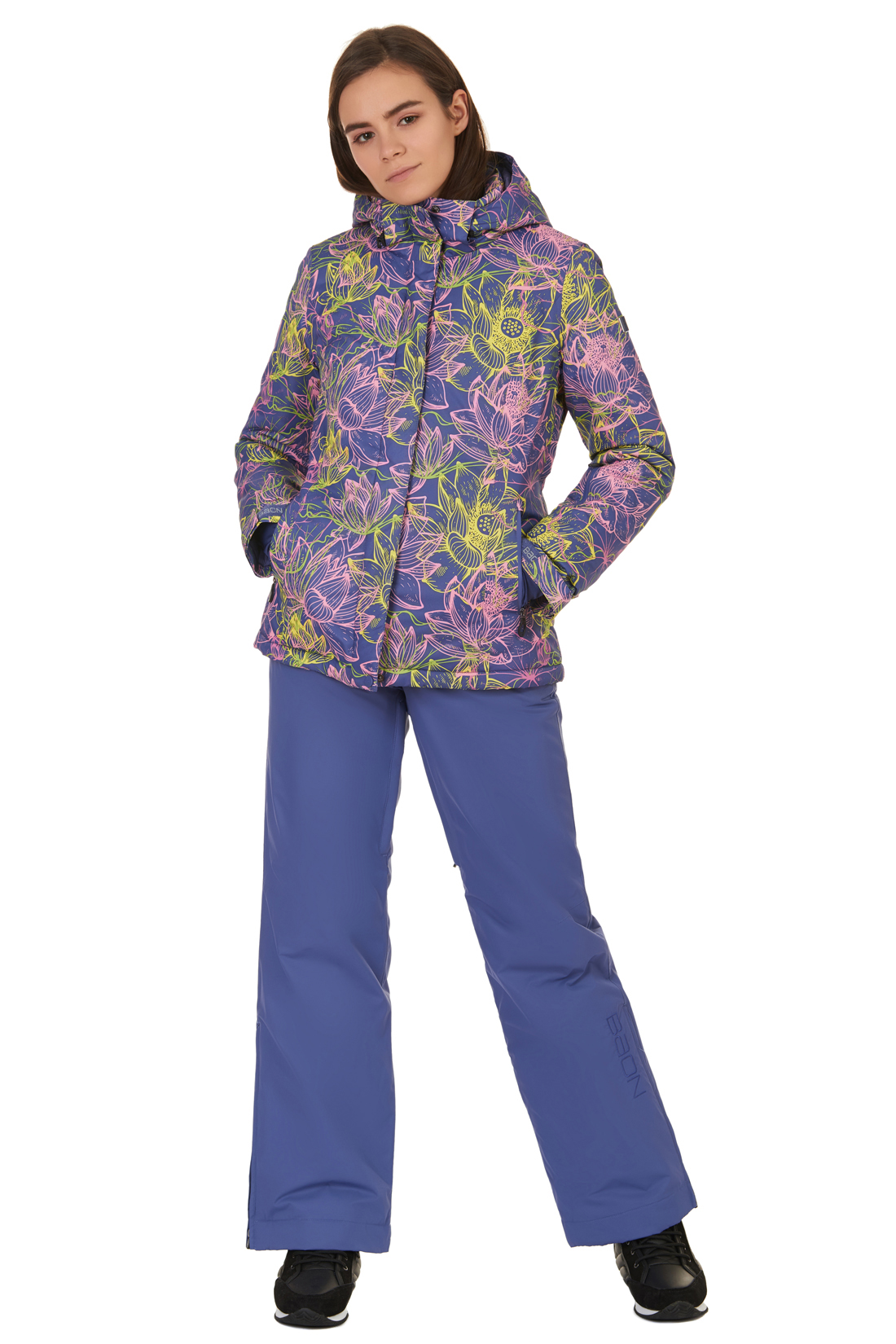 Горнолыжные брюки с клапанами на поясе (арт. baon B297905), размер XL, цвет фиолетовый Горнолыжные брюки с клапанами на поясе (арт. baon B297905) - фото 4