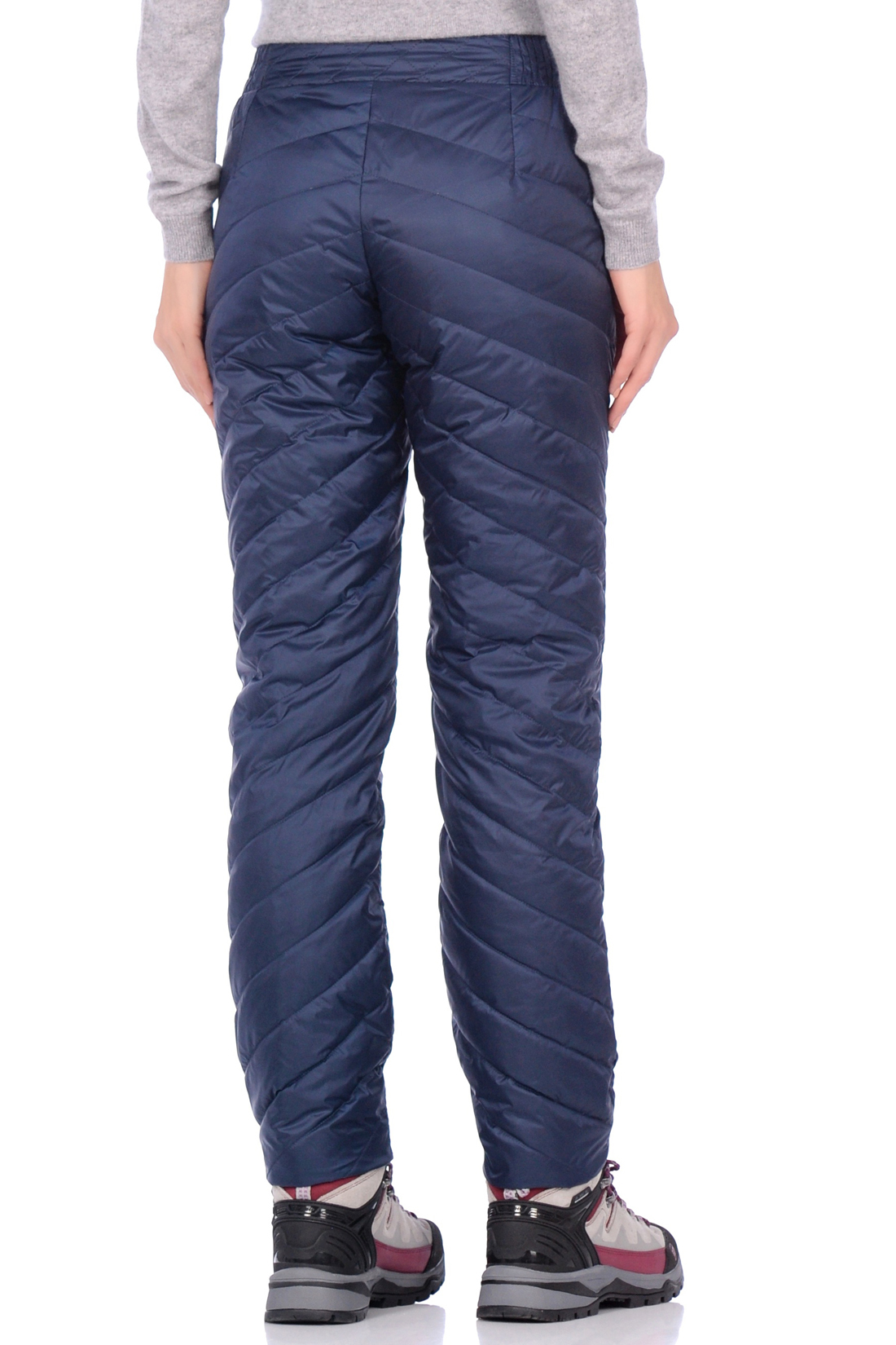 Утеплённые брюки на пуху (арт. baon B299550), размер S, цвет синий Утеплённые брюки на пуху (арт. baon B299550) - фото 2