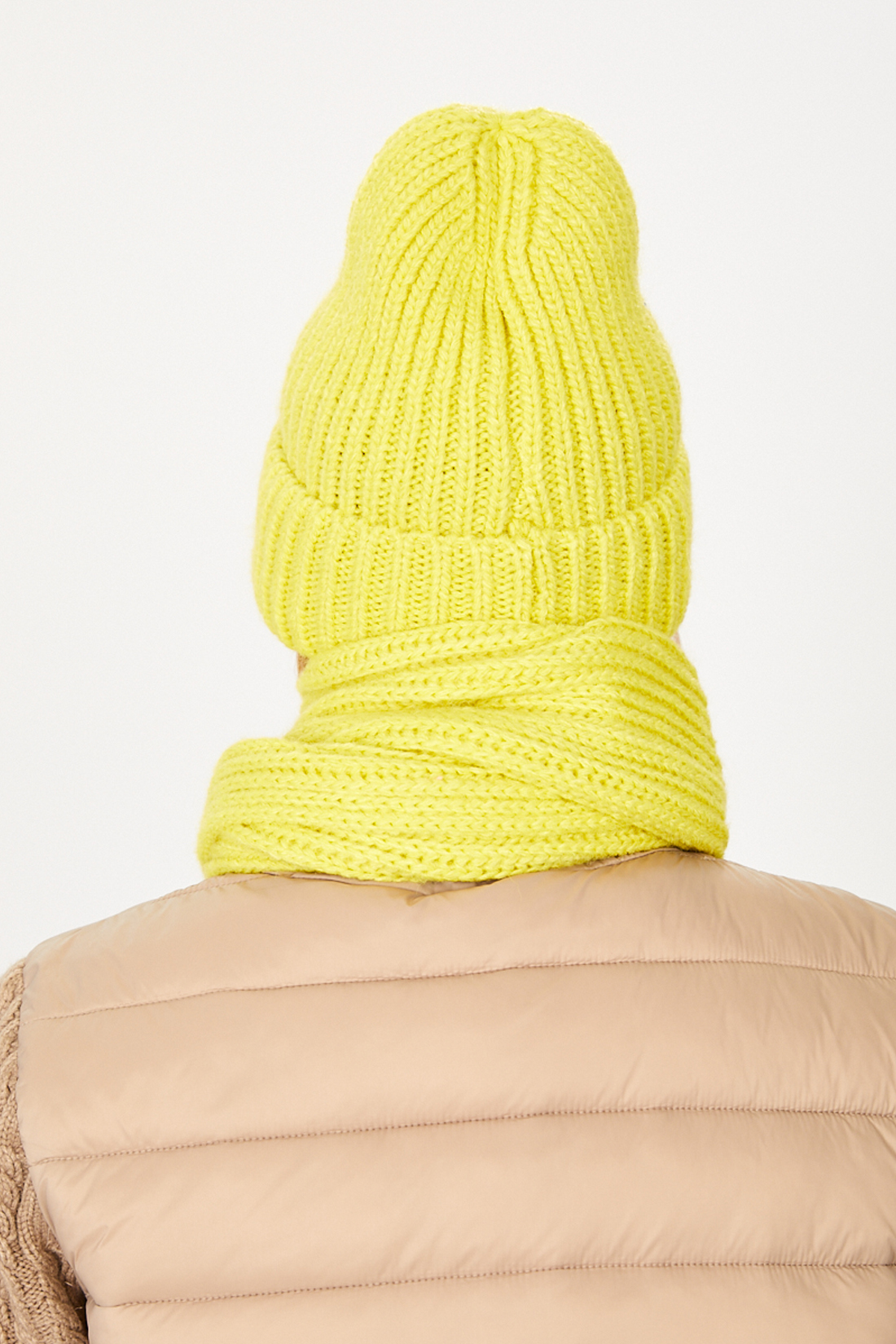 

Комплект шапка+шарф baon, Бежевый, Комплект (шапка, шарф, варежки) (арт. baon B341537)