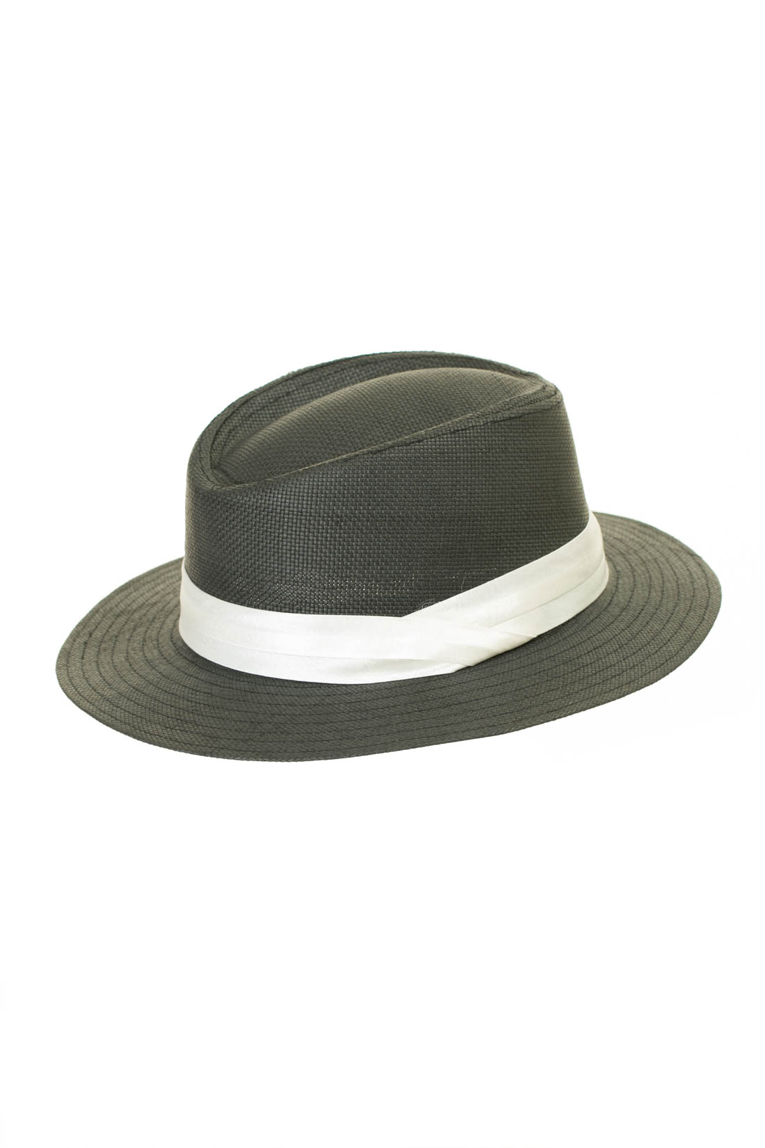Шляпа с белой лентой (арт. baon B347005), размер 54-56, цвет черный