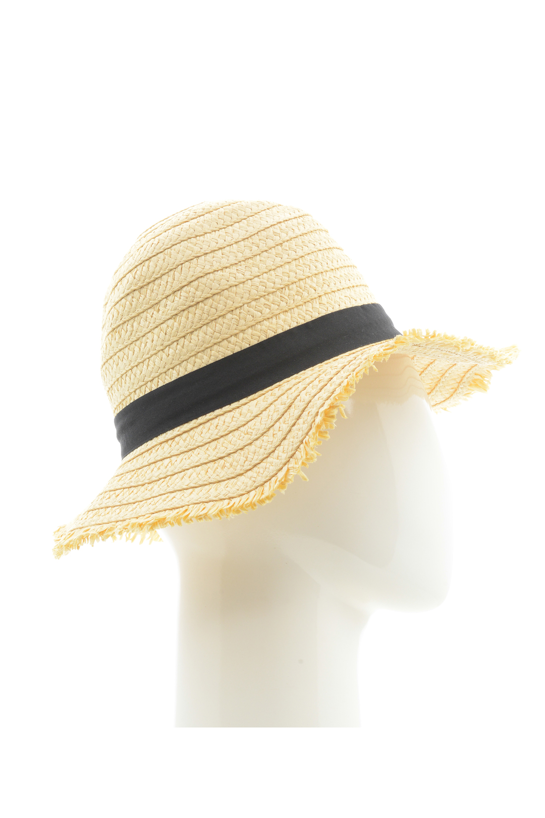 Шляпа с бахромой по краям (арт. baon B348002), размер Б/р 56, цвет бежевый Шляпа с бахромой по краям (арт. baon B348002) - фото 2