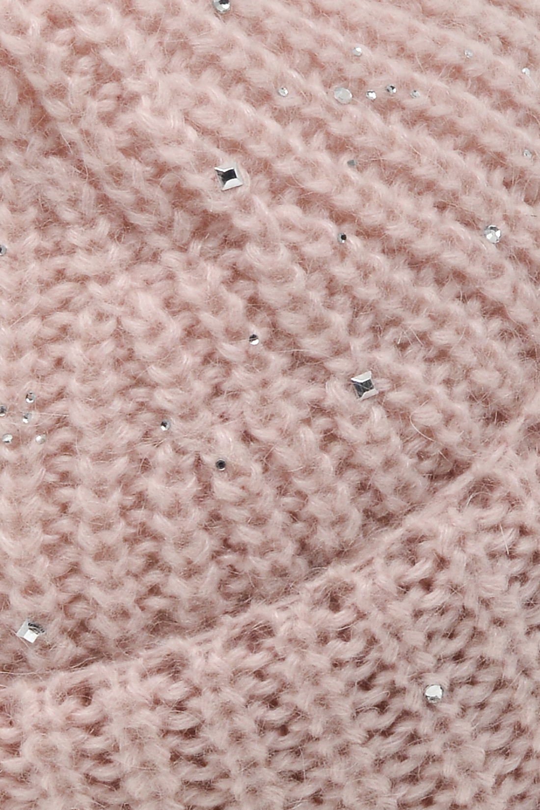 Шапка с мохером и россыпью стразов (арт. baon B348552), размер Б/р 56, цвет розовый Шапка с мохером и россыпью стразов (арт. baon B348552) - фото 7