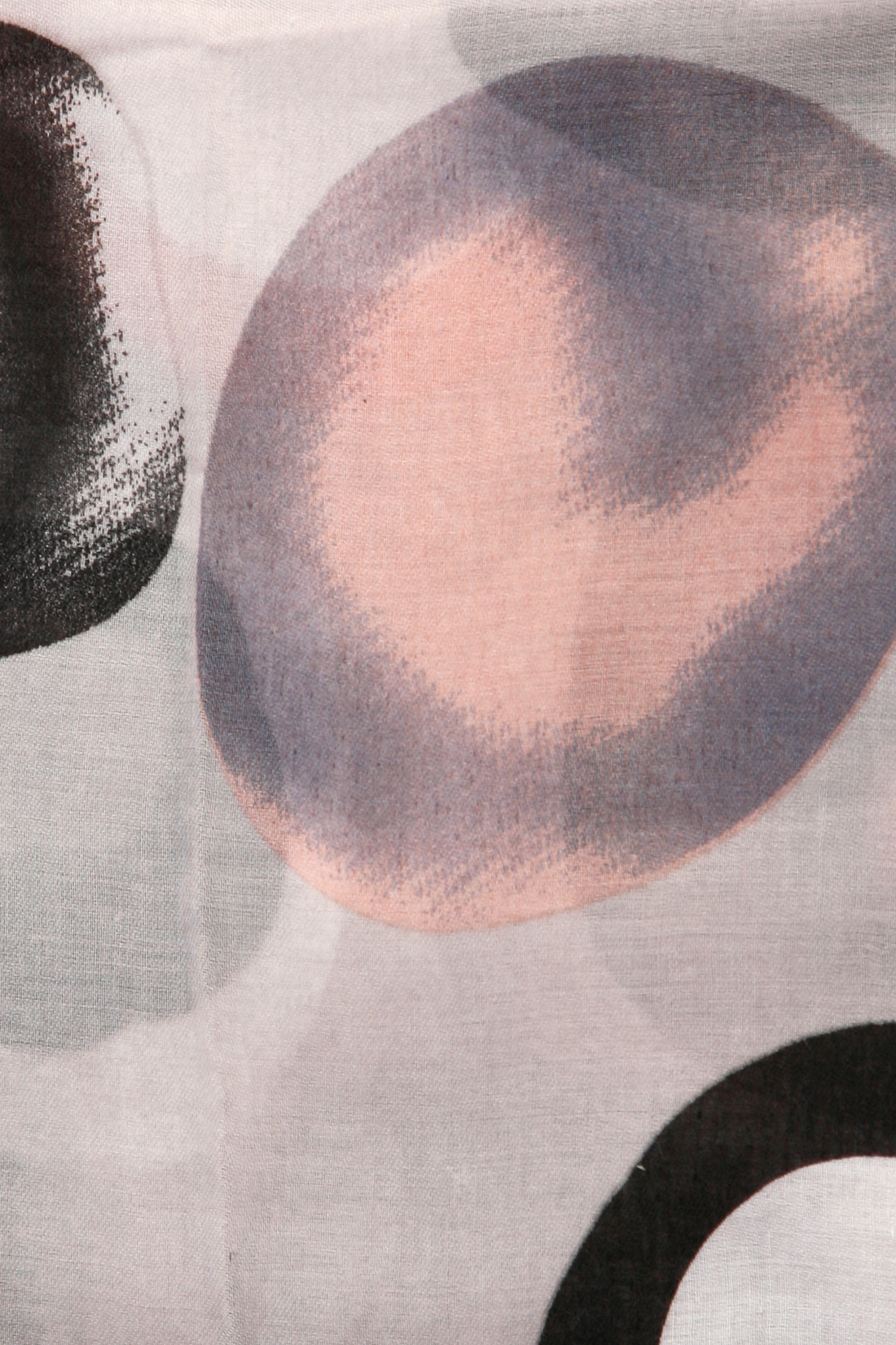 Шарф с пастельным узором (арт. baon B358528), размер Без/раз, цвет серый Шарф с пастельным узором (арт. baon B358528) - фото 3