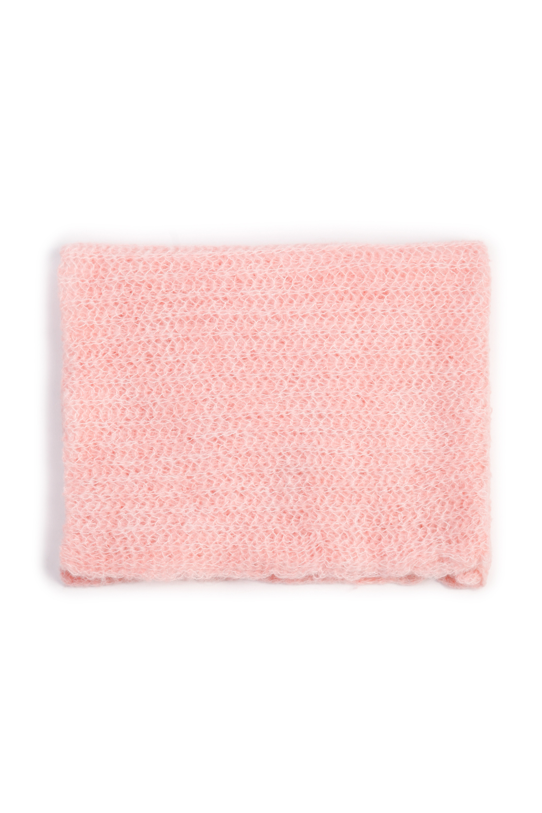 Шарф-снуд с мохером и альпакой (арт. baon B358553), размер Без/раз, цвет розовый Шарф-снуд с мохером и альпакой (арт. baon B358553) - фото 2