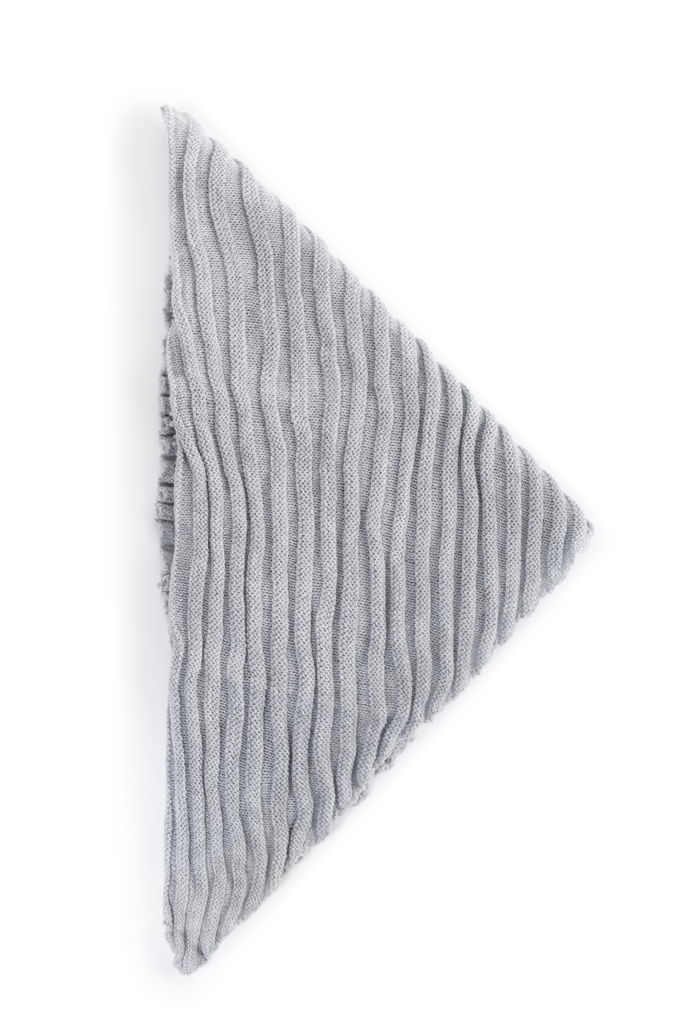 Полушерстяная косынка (арт. baon B359530), размер Без/раз, цвет silver melange#серый Полушерстяная косынка (арт. baon B359530) - фото 2