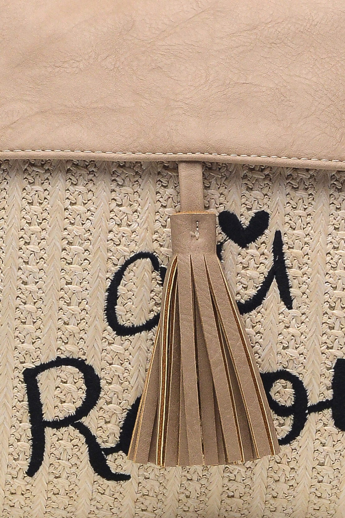 Клатч с вышивкой (арт. baon B379013), размер Без/раз, цвет бежевый Клатч с вышивкой (арт. baon B379013) - фото 4