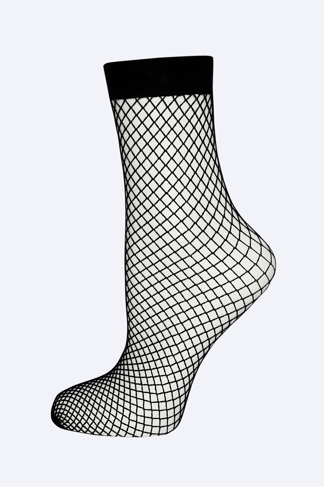 Носки в крупную сетку (арт. baon B398010), размер Без/раз, цвет черный