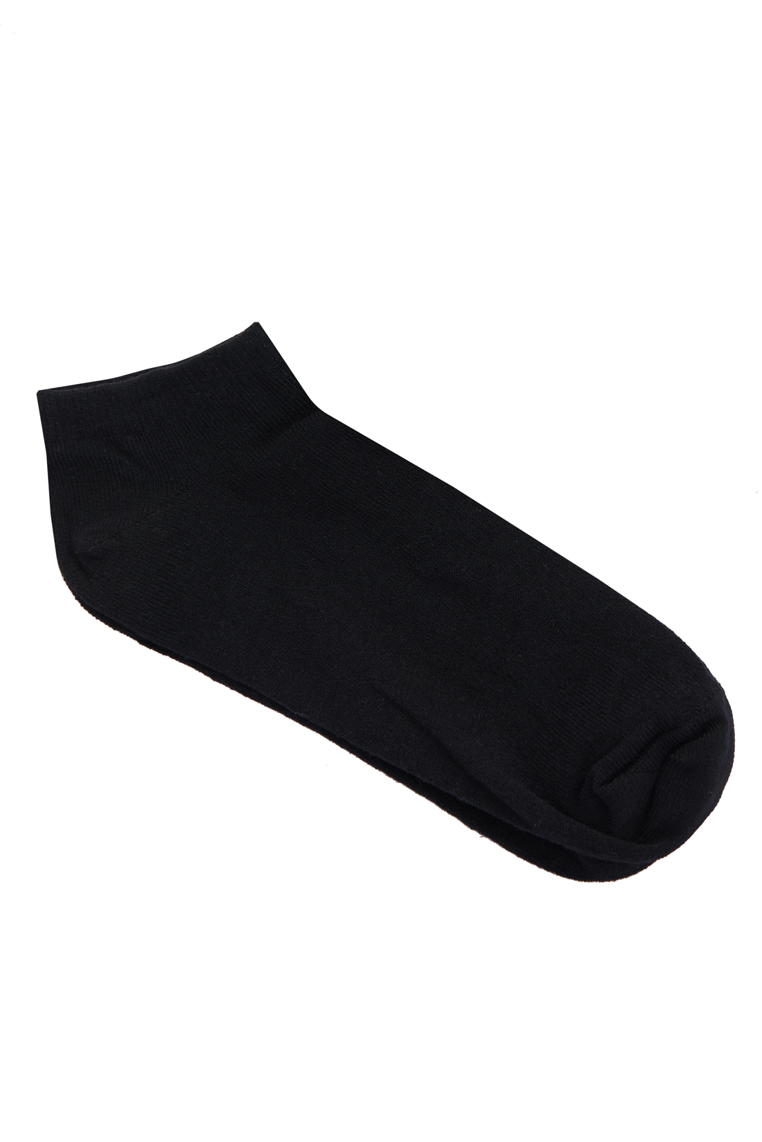 Укороченные чёрные носки (арт. baon B398034), размер 35/37, цвет черный